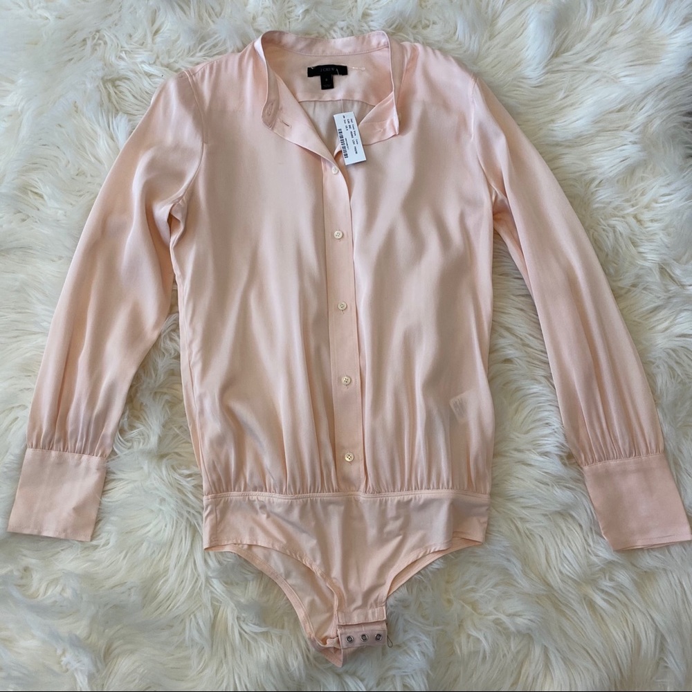 J. CREW silk body suit